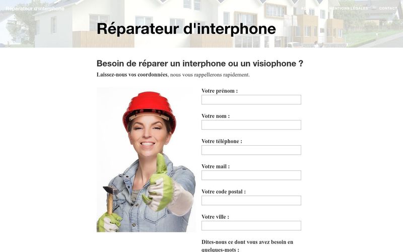 Un professionnel pour remplacer votre interphone